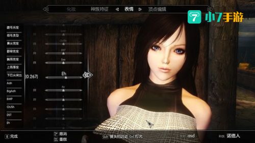 上古卷轴5捏脸